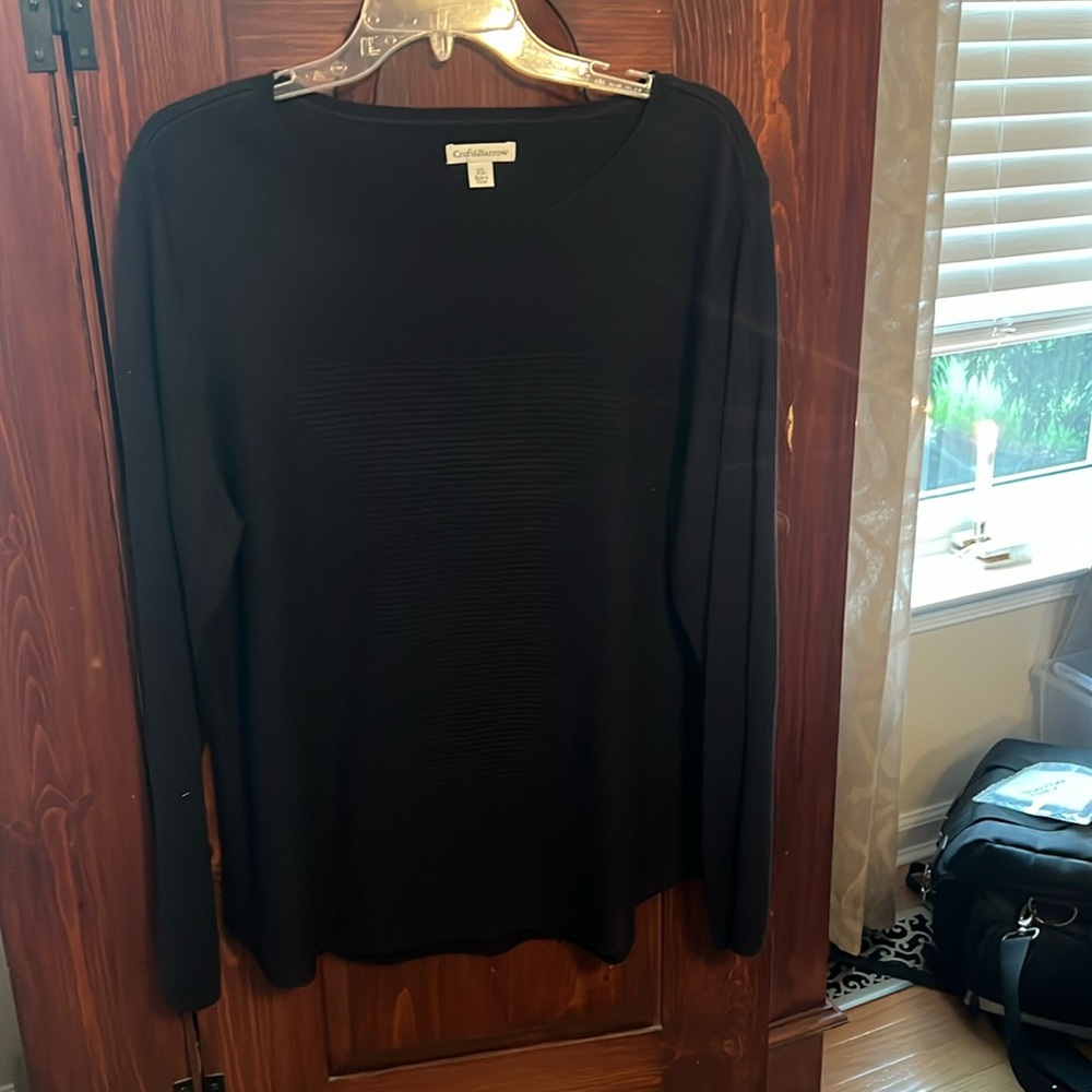 Croft & Barrow sweater, purple, size XL